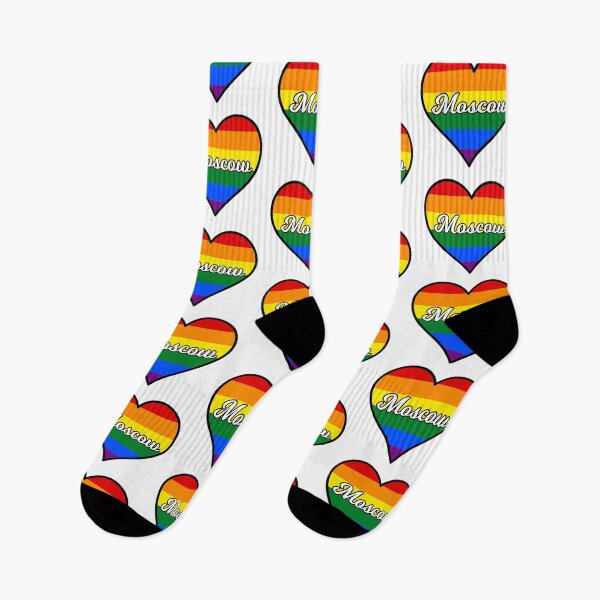 Item preview, Moscow Idaho Gay Pride Heart designed and sold by fearcity.