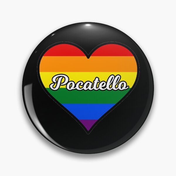 Artikelvorschau, Pocatello Idaho Homosexuell Stolz Herz entworfen und verkauft von fearcity.
