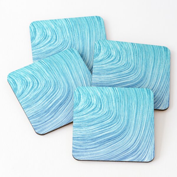 Item preview, Aqua Blue Agate with Sparkle designed and sold by WisdomInspired.