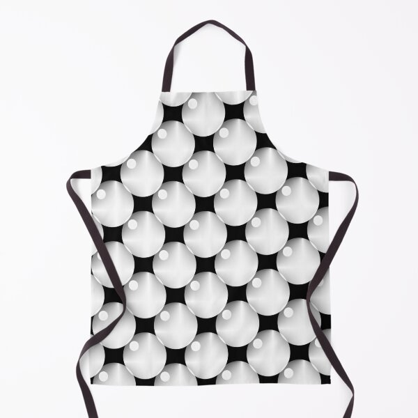 Item preview, Black with White tiled circles designed and sold by addicusdesigns.