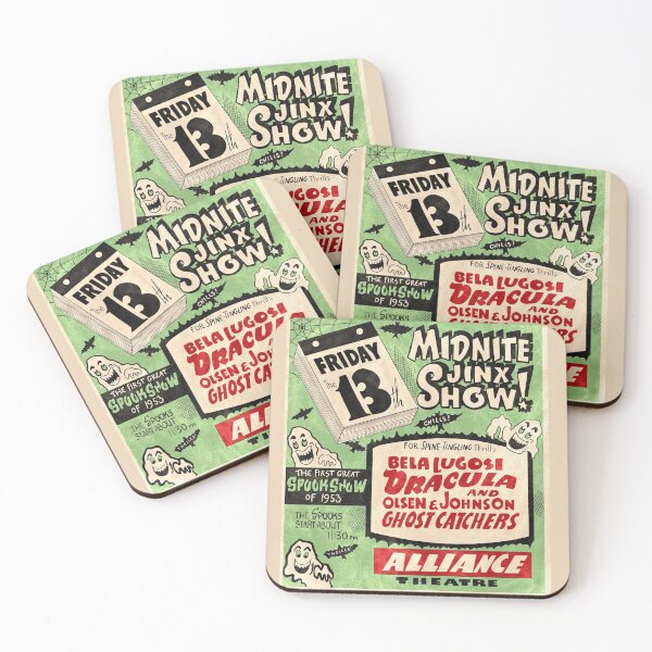 Item preview, Midnite Jinx - Vintage Halloween Spookshow Poster designed and sold by moon brain.