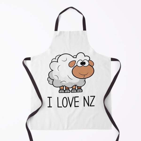 Item preview, I love New Zealand Sheep designed and sold by kiwishirts.