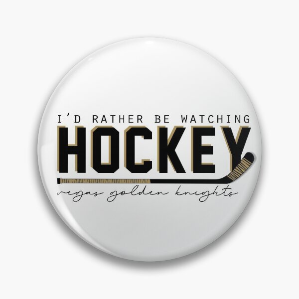 Item preview, I'd Rather be watching HOCKEY - Hockey is back - Hockey - Illustration designed and sold by VegasKnights.