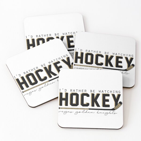 Item preview, I'd Rather be watching HOCKEY - Hockey is back - Hockey - Illustration designed and sold by VegasKnights.