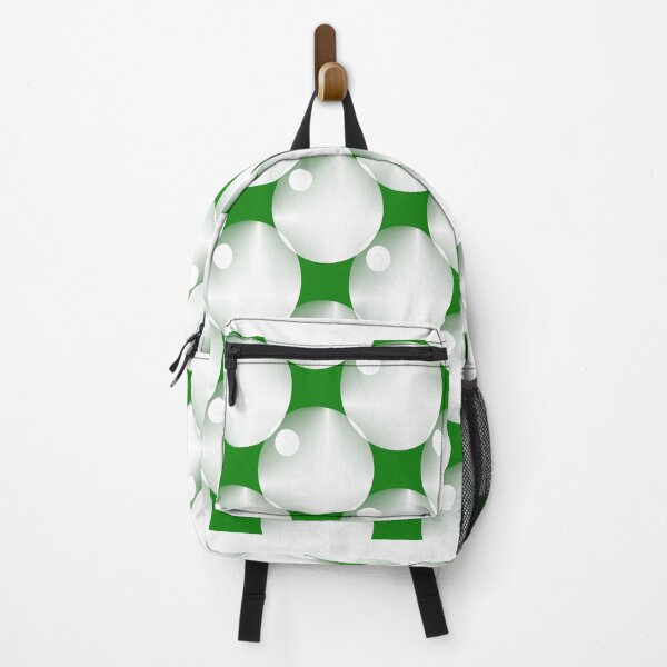 Item preview, Green with White tiled circles designed and sold by addicusdesigns.