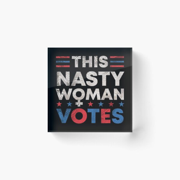 Item preview, This Nasty Woman Votes designed and sold by dustofwings.