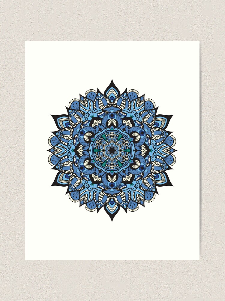 Funky Tribal Mandala Wall Art: Canvas Prints, Art Prints & Framed