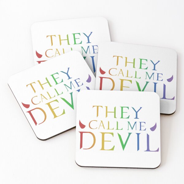 Item preview, They Call Me Devil Rainbow (Lucifer) designed and sold by PantasticPanic.