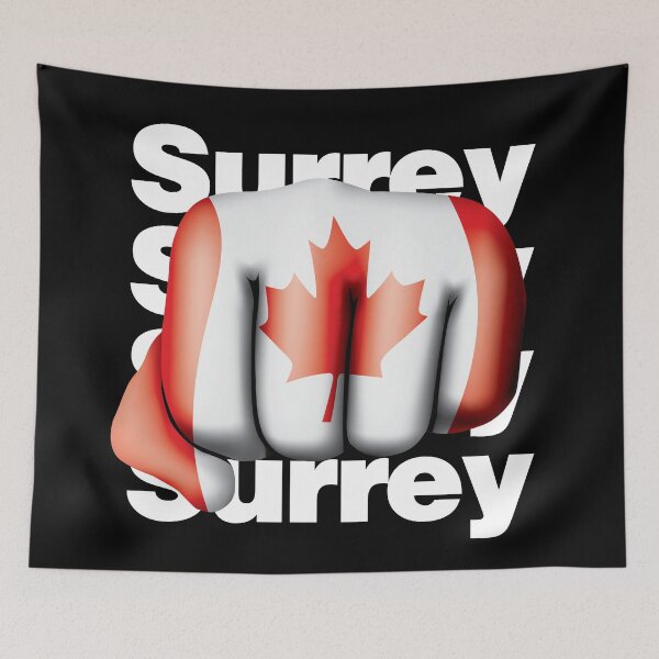 Item preview, Surrey Strong Canadian City from Canada designed and sold by elhefe.