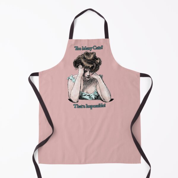 Item preview, Sad Gibson Girl: Too many cat? That's impossible! designed and sold by impishthreads.
