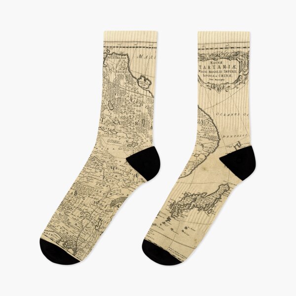 Item preview, Map of China and Japan (1680) designed and sold by allhistory.