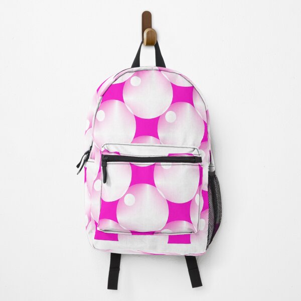 Item preview, Pink with White tiled circles designed and sold by addicusdesigns.