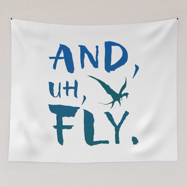 Item preview, And, Uh, Fly (Flight of Passage) designed and sold by FinnFromNY.