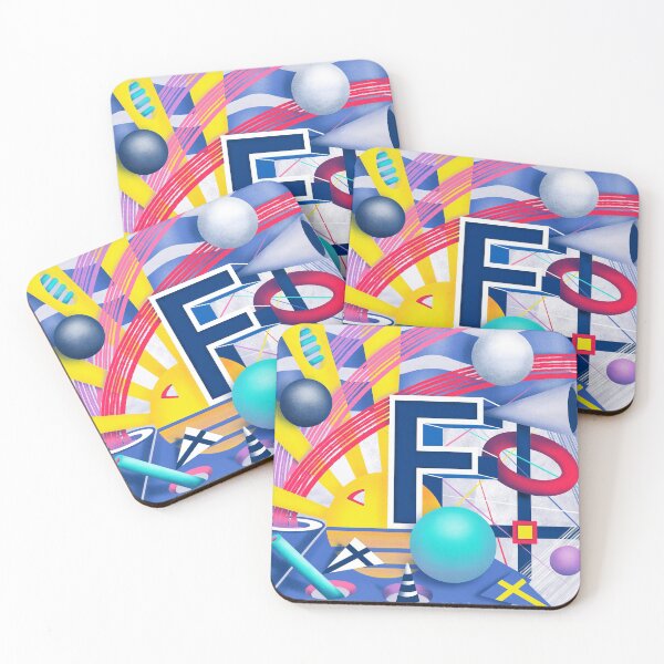 Item preview, Letter F - original artwork from "Letter series" designed and sold by Julia Rudens.