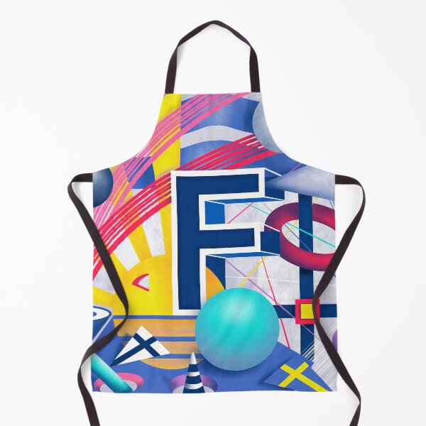 Item preview, Letter F - original artwork from "Letter series" designed and sold by Julia Rudens.