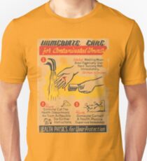 immediate care contaminated 1950's t-shirt Unisex T-Shirt