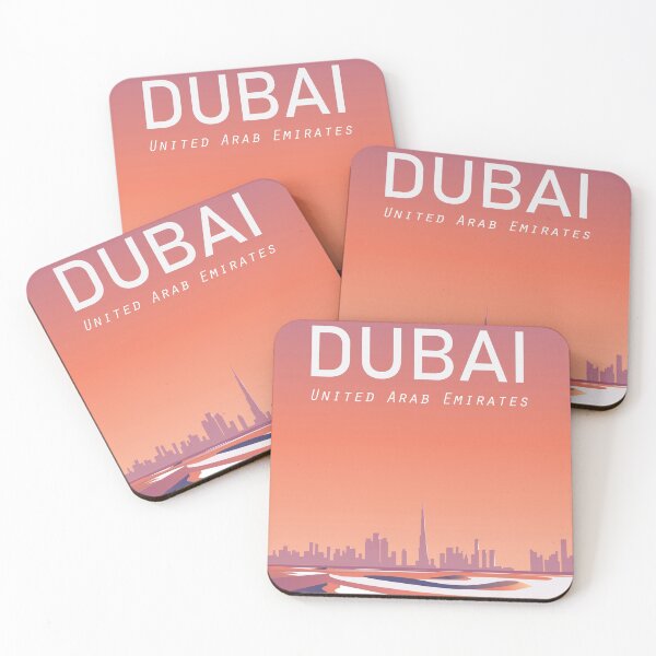 Item preview, Dubai Travel Poster | United Arab Emirates  designed and sold by Arctic frame studio.