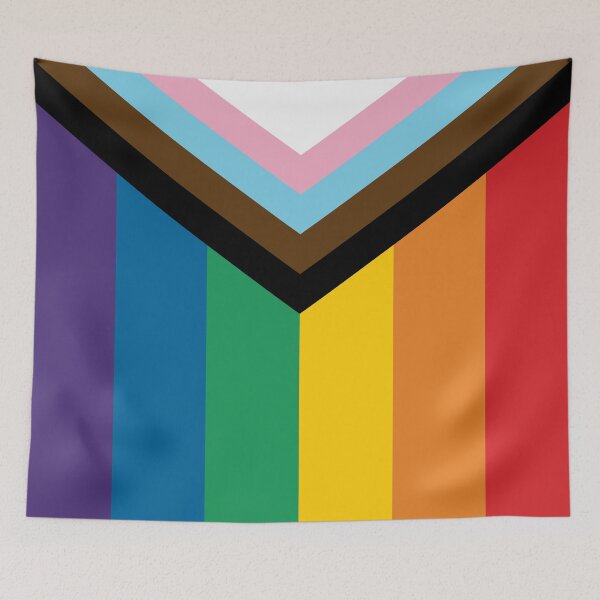 Item preview, Philadelphia Rainbow Pride Flag (Proud LGBTQ+ Community Pride Flag) designed and sold by teeworthy.