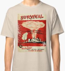 Survival nuclear 1950's Vintage T-shirt Classic T-Shirt
