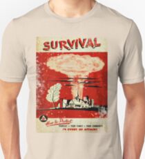 Survival nuclear 1950's Vintage T-shirt Unisex T-Shirt