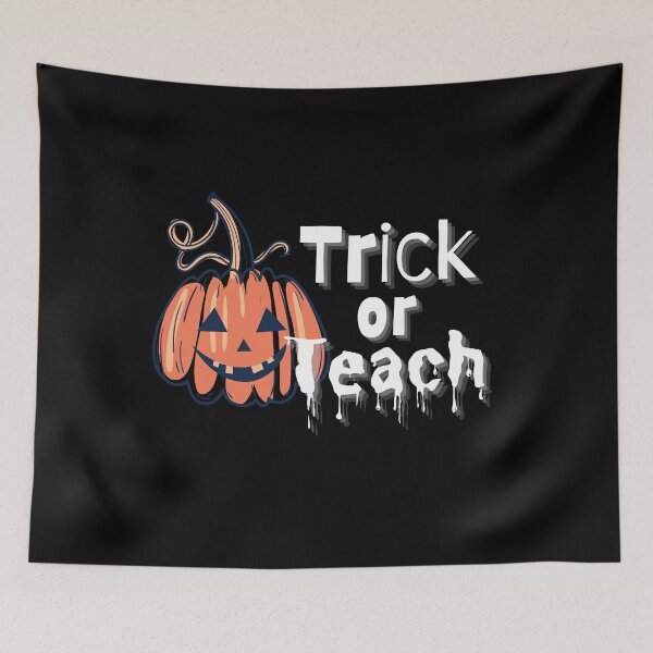 Item preview, Trick or Teach - Halloween Teacher  designed and sold by TeesForNerds.