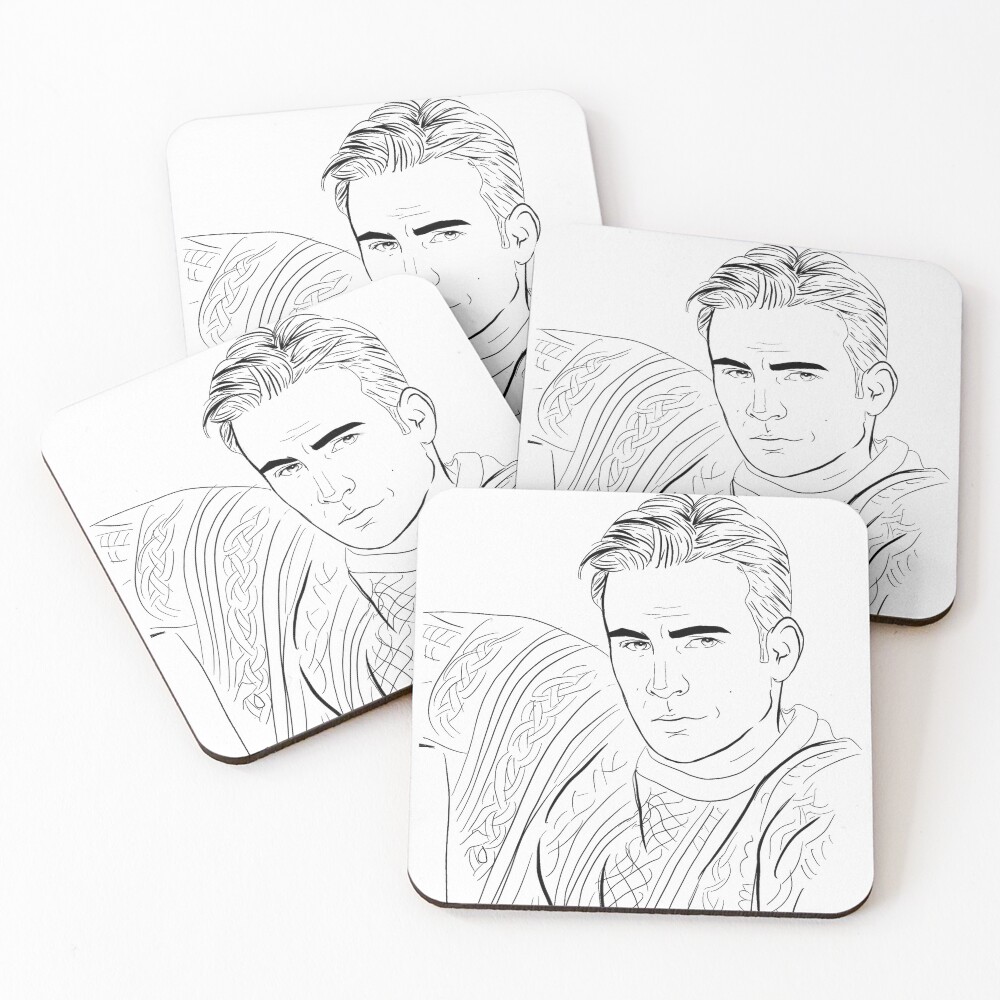 Item preview, Coasters (Set of 4) designed and sold by chloetebbutt.