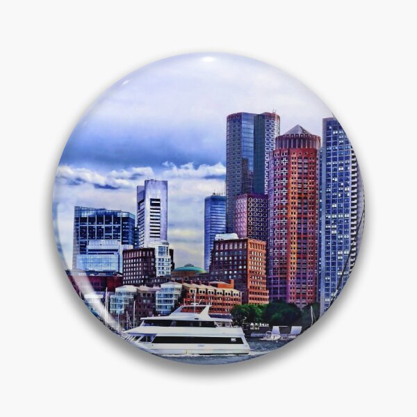 Item preview, Boston MA - Inner Harbor Near New England Aquarium designed and sold by Susan Savad.