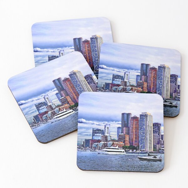 Item preview, Boston MA - Inner Harbor Near New England Aquarium designed and sold by Susan Savad.