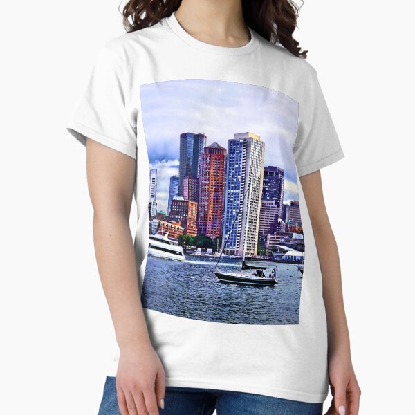 Item preview, Boston MA - Inner Harbor Near New England Aquarium designed and sold by Susan Savad.