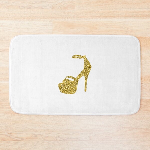Item preview, Gold Glitter Shoe designed and sold by TresChicXO.