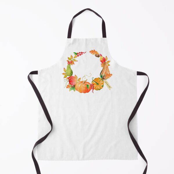 Item preview, Watercolor Thanksgiving Wreath isolated designed and sold by colorholiday.