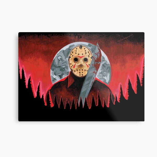 Jason Voorhees Metal Print