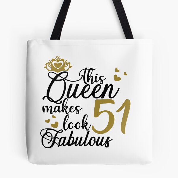 Item preview, This queen makes 51 look fabulous designed and sold by mintandbeer.