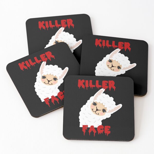 Item preview, Killer Face - alpaca, llama, gift idea designed and sold by ThommyBLN.