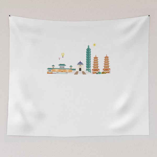 Item preview, Taiwan Sightseeing Spots designed and sold by Kaixiu-Art.
