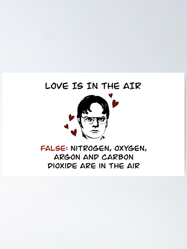 "Dwight valentines views" Poster by AdamParkerArt Redbubble
