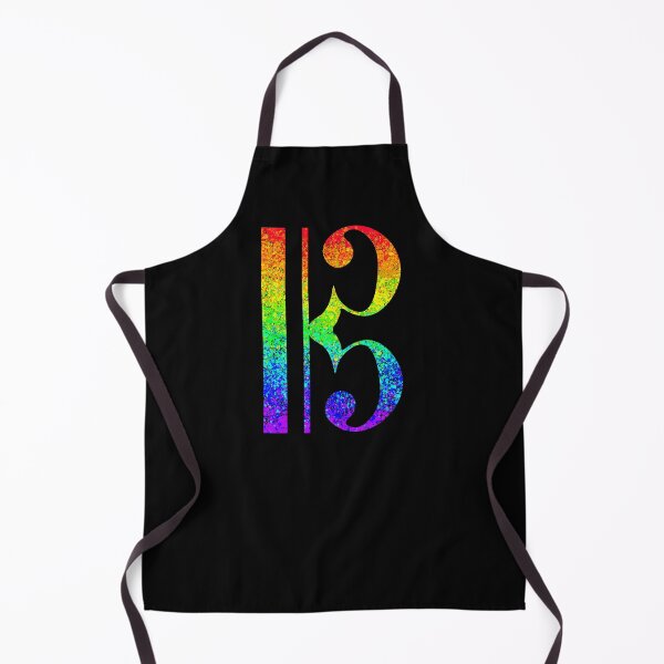 Item preview, C Clef Rainbow designed and sold by SqueakySquish.