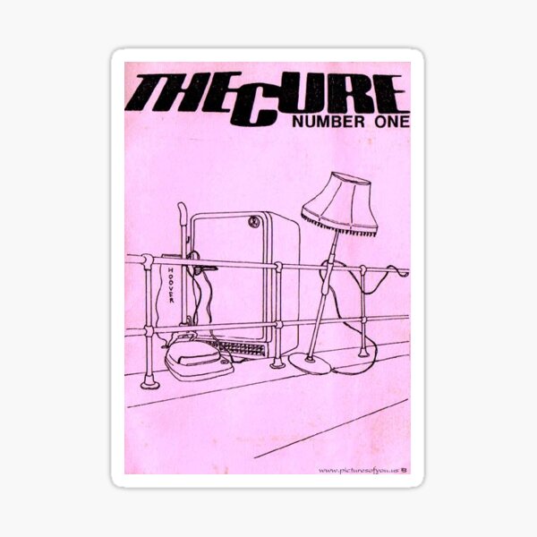 The Cure Poster Sticker
