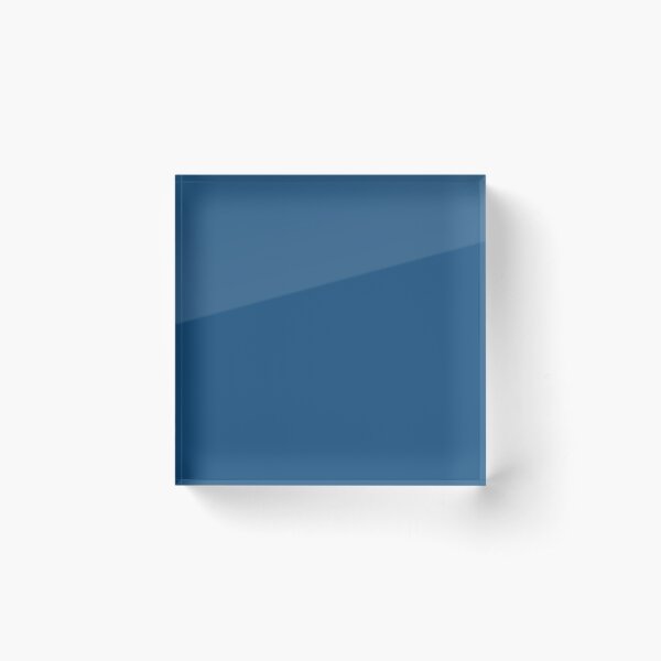 Block Colour - Blue Acrylic Block