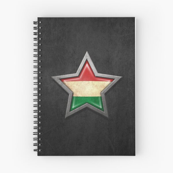 Item preview, Hungarian Flag Inside of an Aged and Scratched Star designed and sold by JeffBartels.