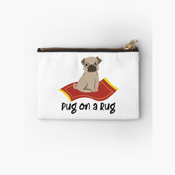 Item preview, Pug On A Rug | Funny Dog Design designed and sold by Spektre-Co.