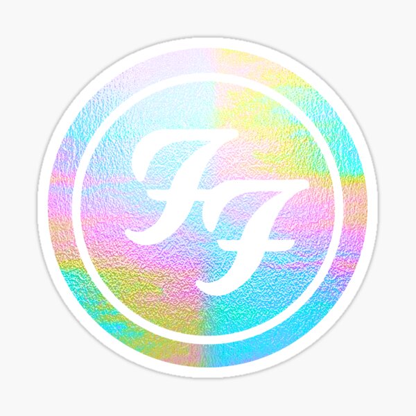 Sticker Foo Fighters Redbubble