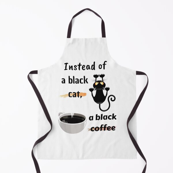 Item preview, Instead of a black cat, a black coffee designed and sold by Coffee & Fashion.