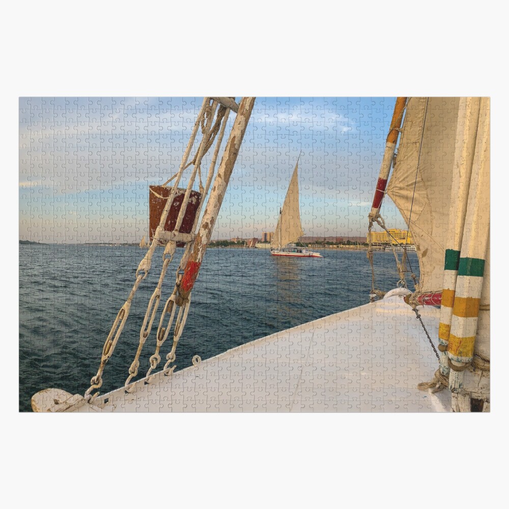 Egypt - Felucca Sailing on the Nile Jigsaw Puzzle
