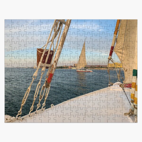 Egypt - Felucca Sailing on the Nile Jigsaw Puzzle