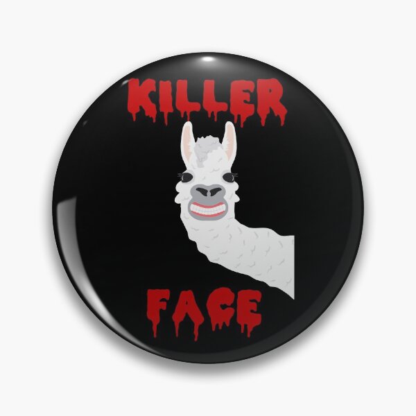 Item preview, Killer Face, Llama, Alpaca, Fun, Funny Gift Idea designed and sold by ThommyBLN.