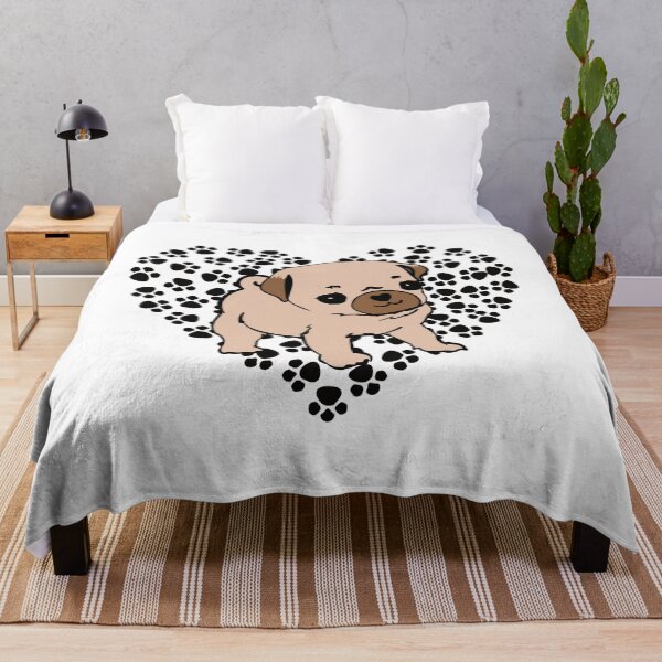 Item preview, Pug Heart | Cute Dog Design designed and sold by Spektre-Co.