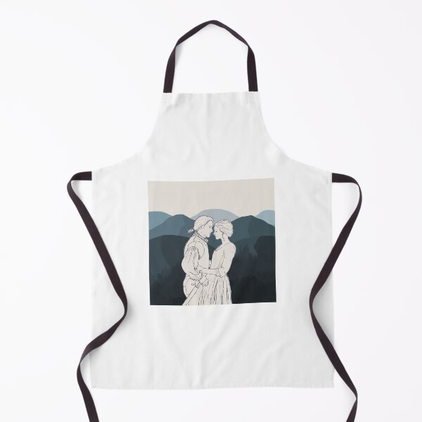 Item preview, Claire & Jamie designed and sold by TheArtfulReader.