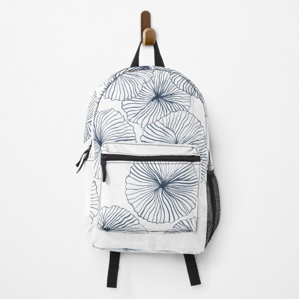 Item preview, Delicate Brush Strokes Hand Painted Blue Ink Flowers designed and sold by JennieCarolina.