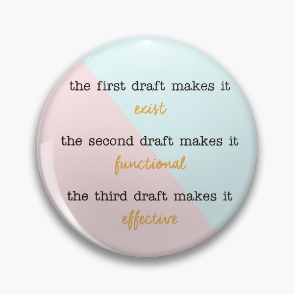 Item preview, writing drafting process advice designed and sold by zoeelizabeth209.